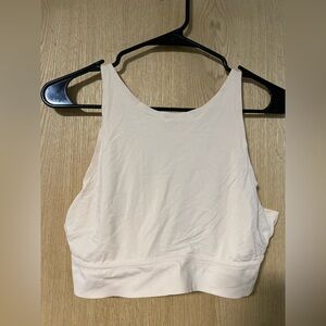 Blush light pink Savage X Fenty sports bra L